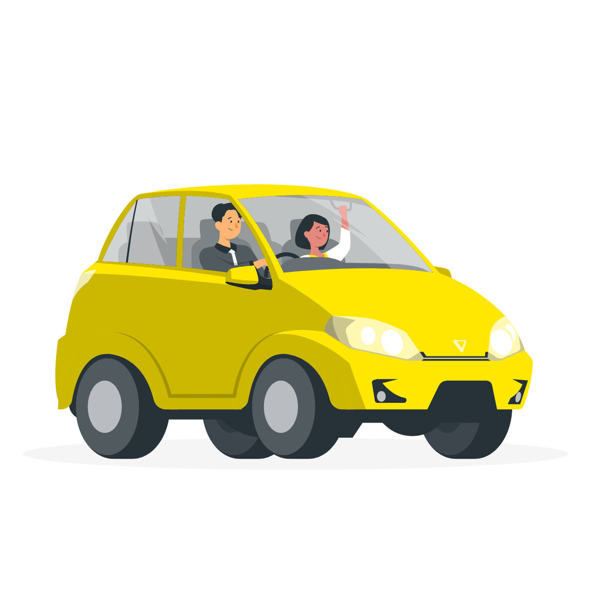Étape 7 conducteur Zayl : conducteur et passager font connaissance